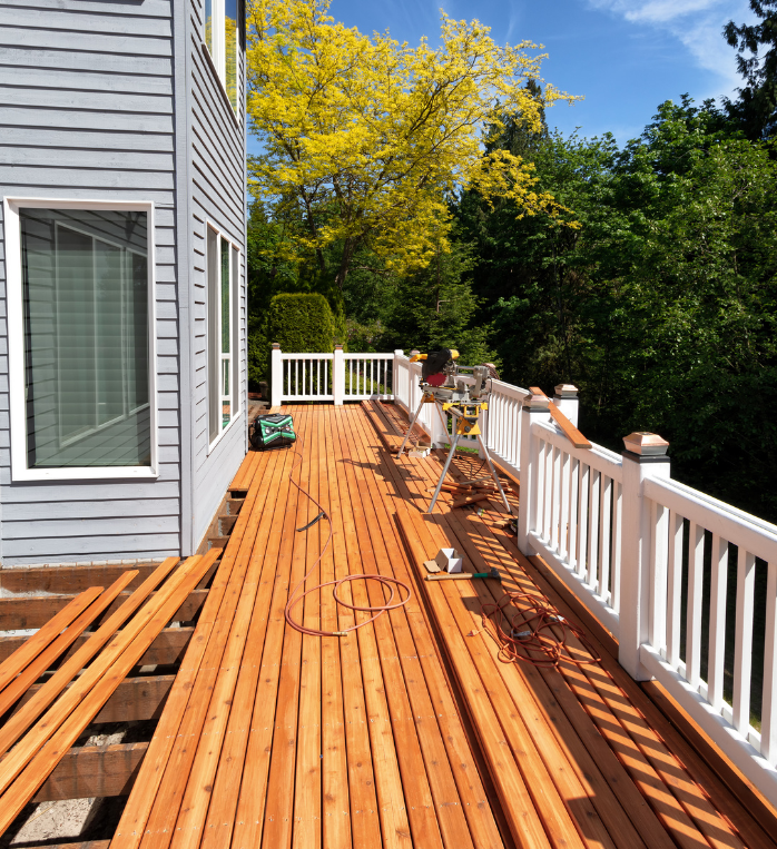 Outdoor Deck Installation By Sky Pro Remodeling